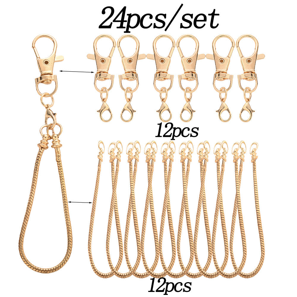 Beadable Keychain Set