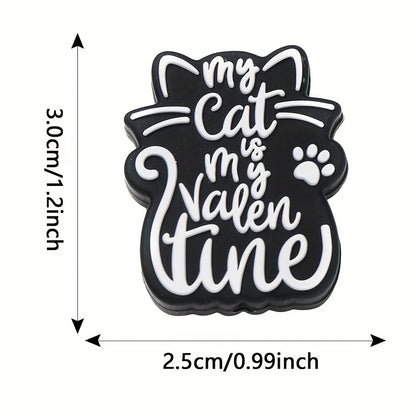 Cat Silicone Beads