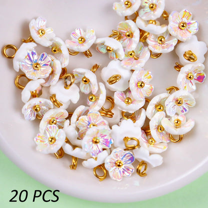 AB Resin Lily of The Valley Charms