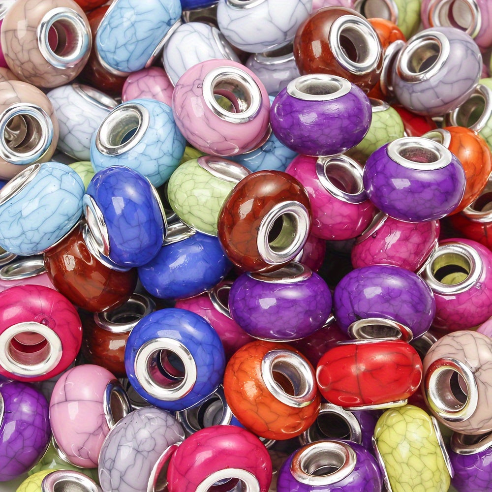 Crack Glass Style Resin Beads