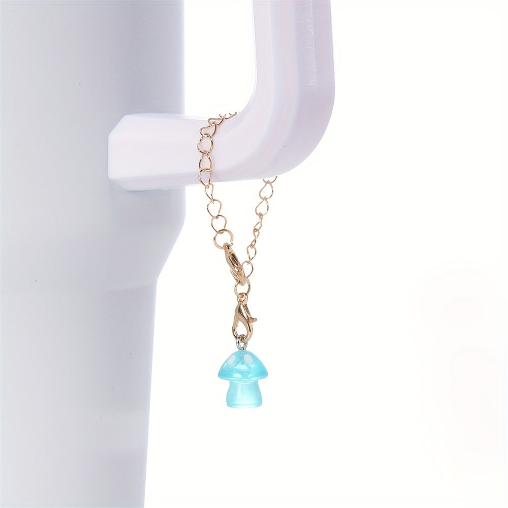 1PC Luminous Resin Mushroom Pendant