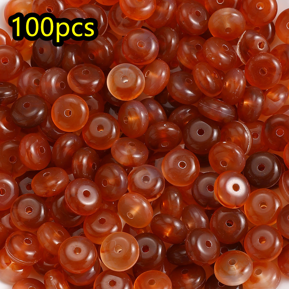 Yellow Lemon Acrylic Beads