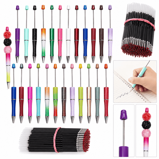 Gradient Color Beaded Pen DIY Kit