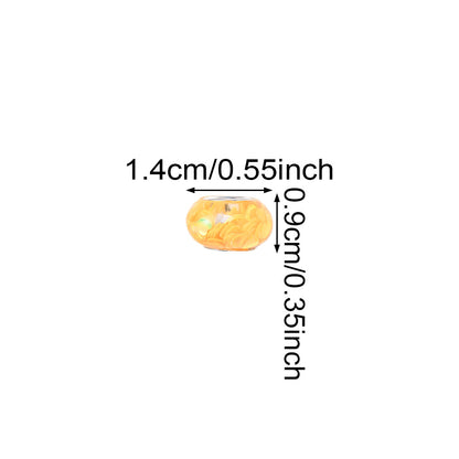 188pcs Sparkling Acrylic Large Hole Spacer Beads