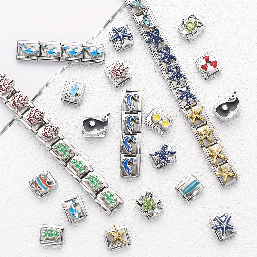 1PC Stainless Steel Modular Bracelet Link Set
