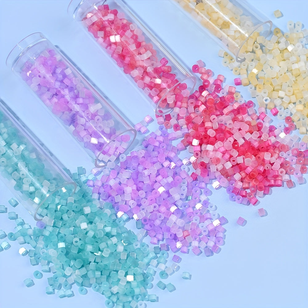 Silk Cat's Eye Glass Beads