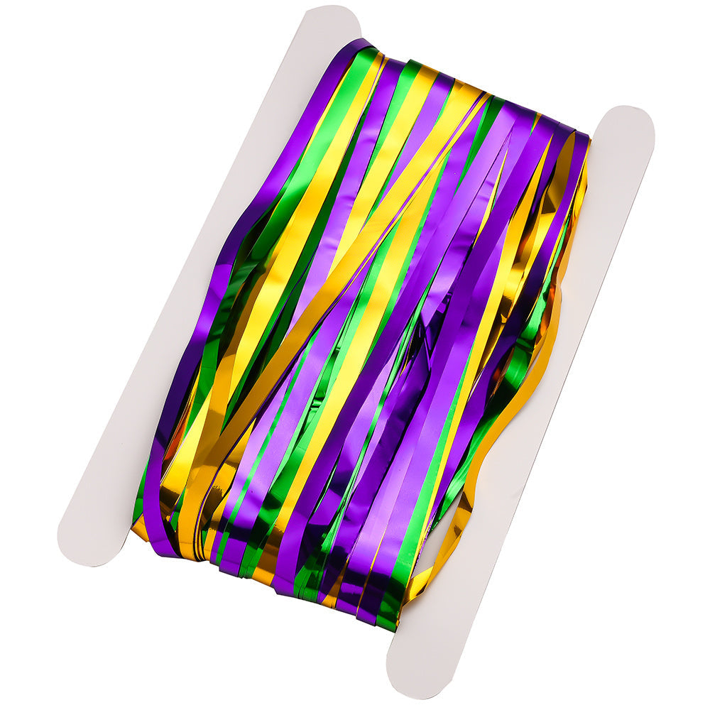 Mardi Gras Metallic Fringe Party Decorations