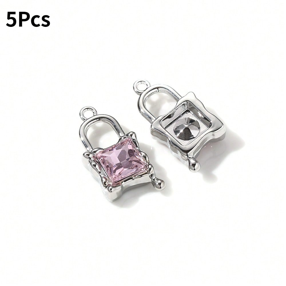 14x23 mm Alloy Lock Pendants