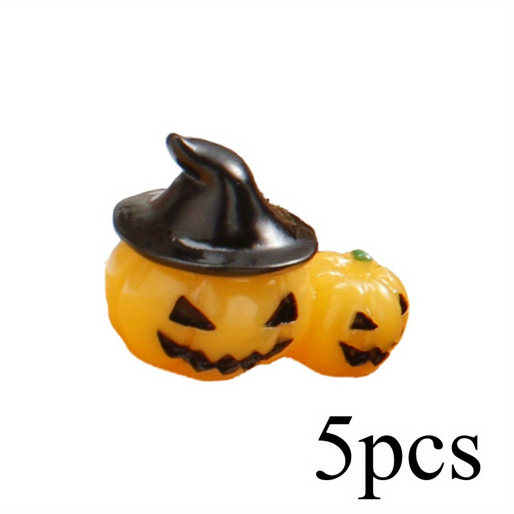 5-Piece Halloween Mini Resin Figurine Set