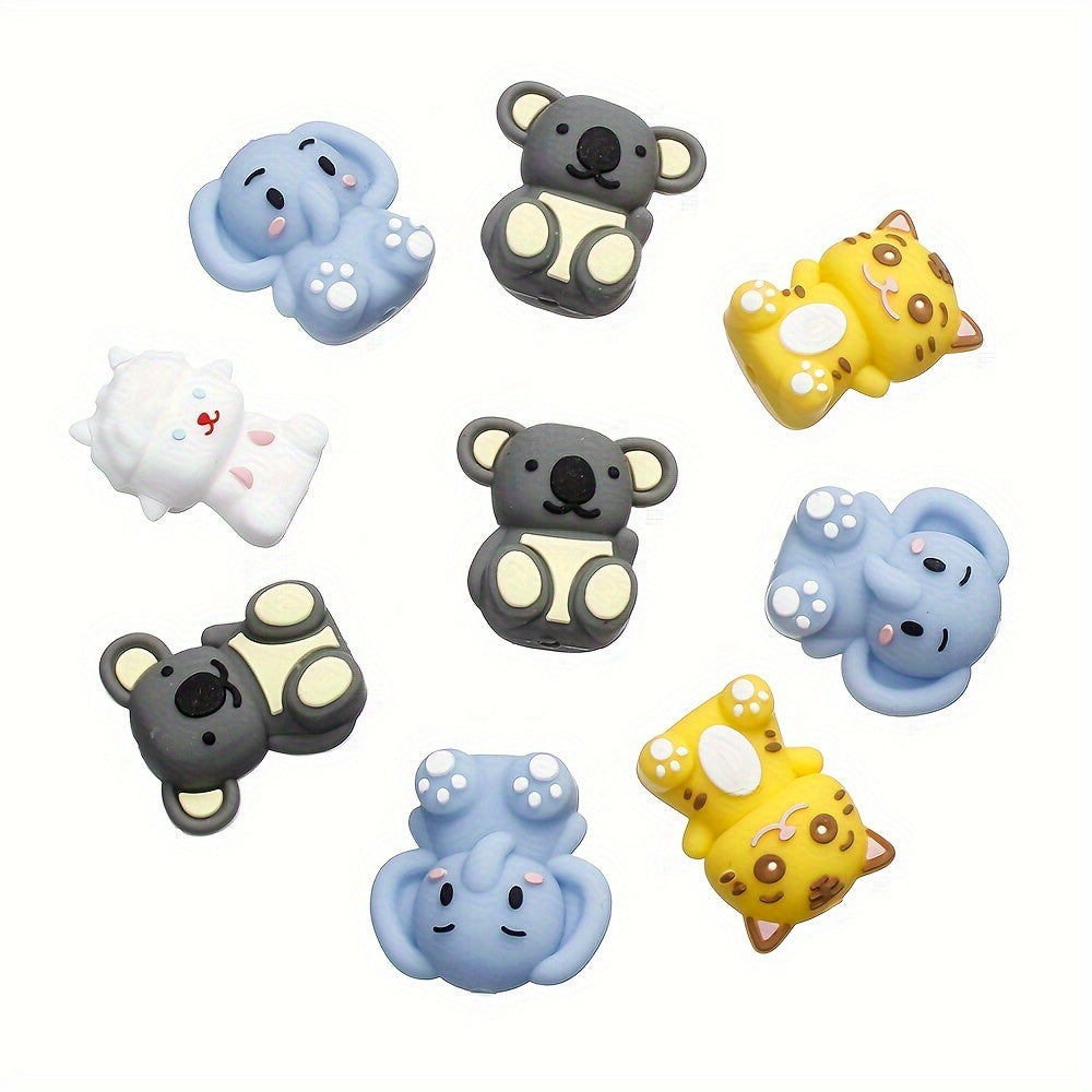 Animal Silicone Beads Set