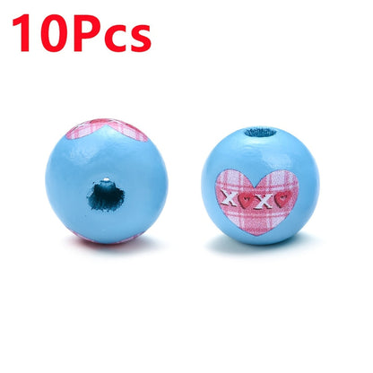 Colorful Wooden Beads