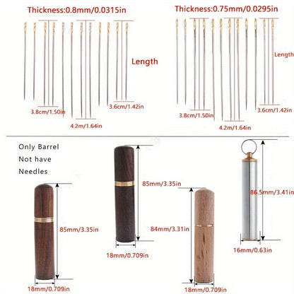 Stainless Steel Side-Threading Sewing Needle