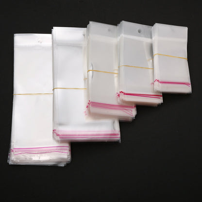 Self-Adhesive Clear OPP Jewelry Packaging Bags