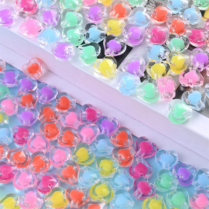 Acrylic Sweet Love AB Beads