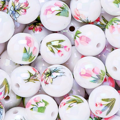 Tulip Cherry Blossom Beads