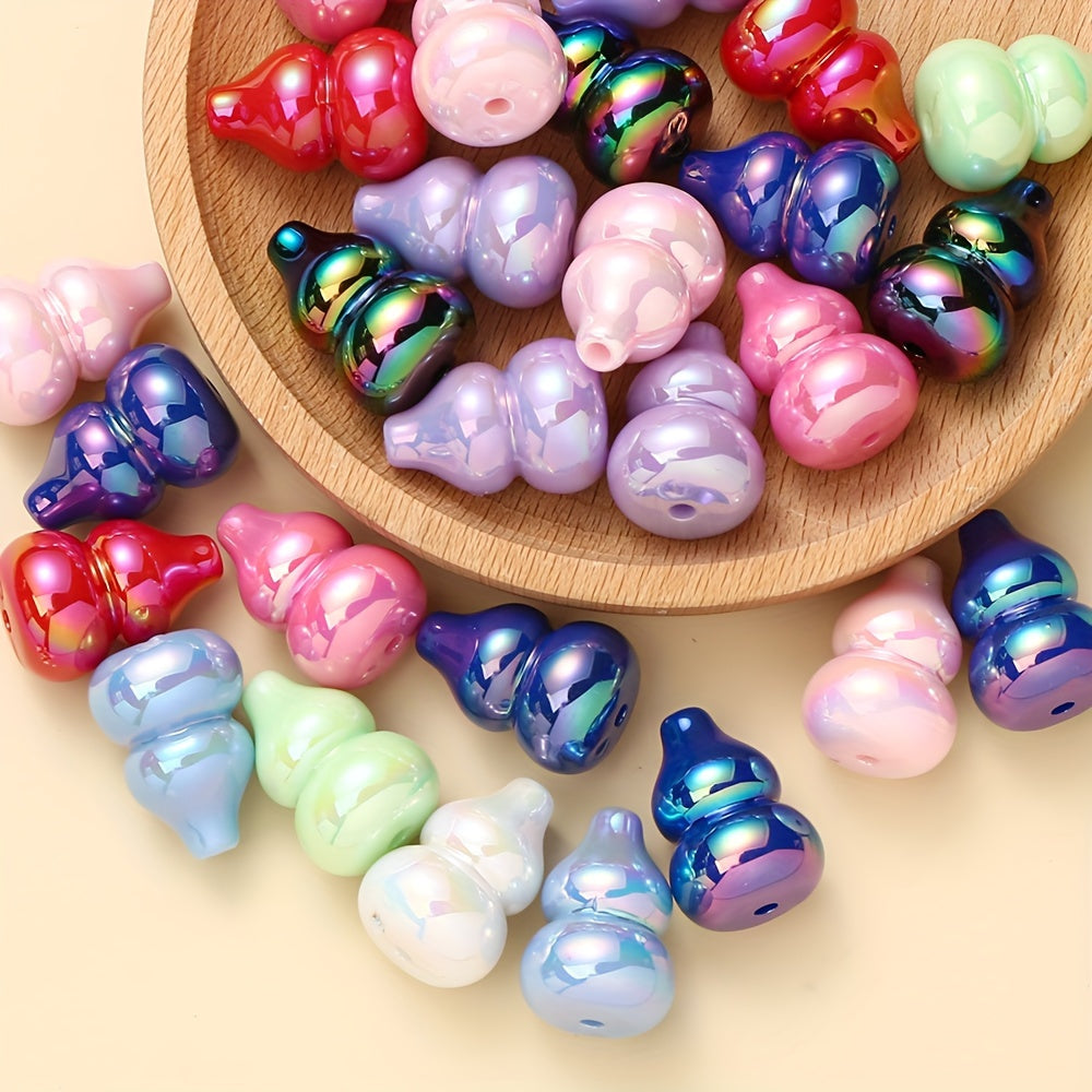 AB Color Gourd Acrylic Beads