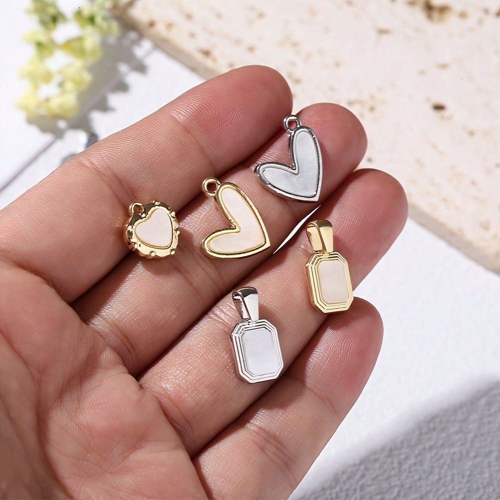 Alloy Love Cube Charms