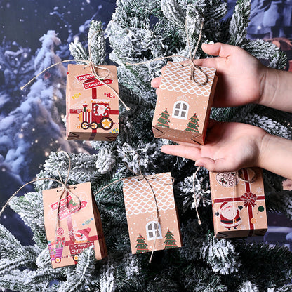Christmas House Shaped Gift Boxes