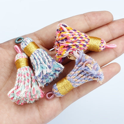 1PC 11×16mm Fringed Tassel Pendant