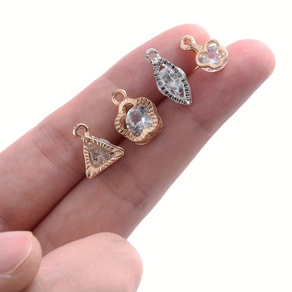 Cubic Alloy Crystal Pendants