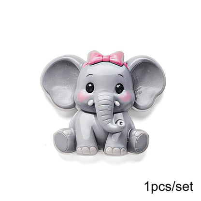 Animal Floral Resin Beads