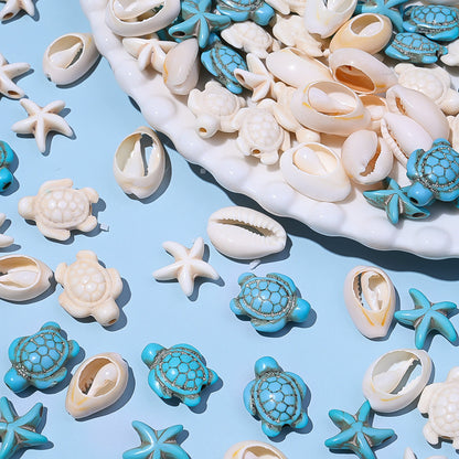 Sea Theme Turtle Starfish Beads