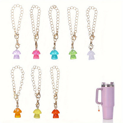 1PC Luminous Resin Mushroom Pendant