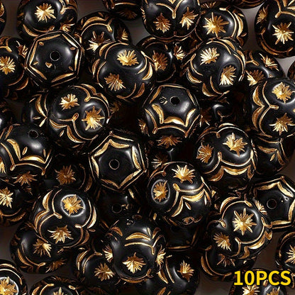 Skull Acrylic Spacer Beads