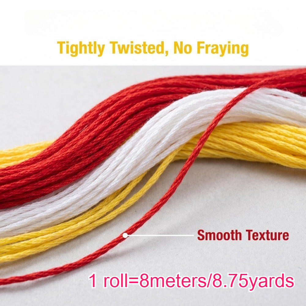 1000PCS Multicolor Embroidery Thread Set
