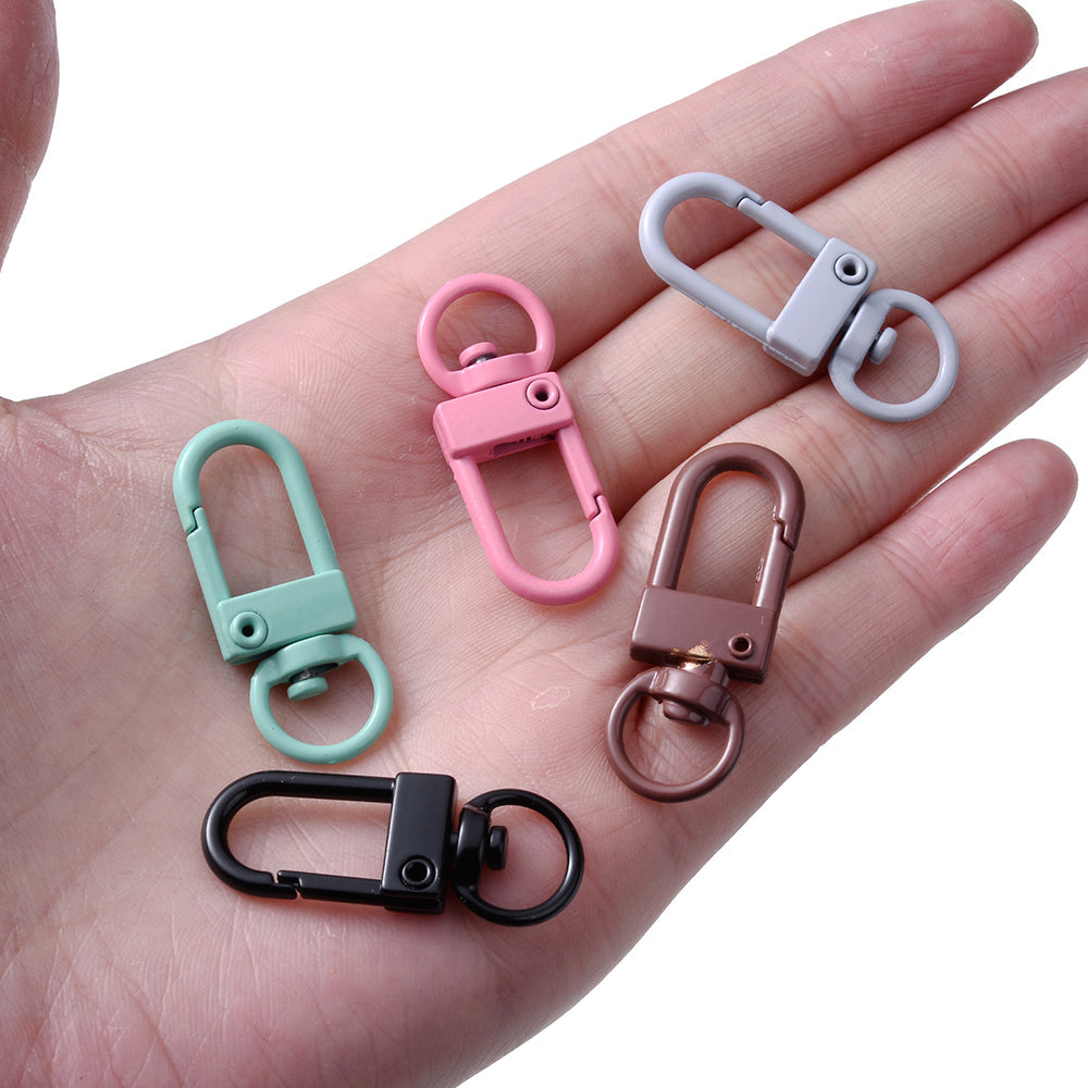 Colorful Swivel Keychain Clasps