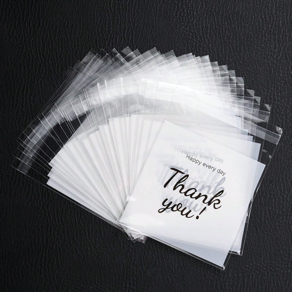 Thank You Printed OPP Gift Bags