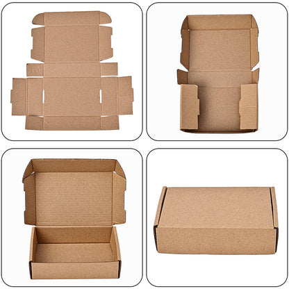 3-Size Corrugated Cardboard Shipping Boxes