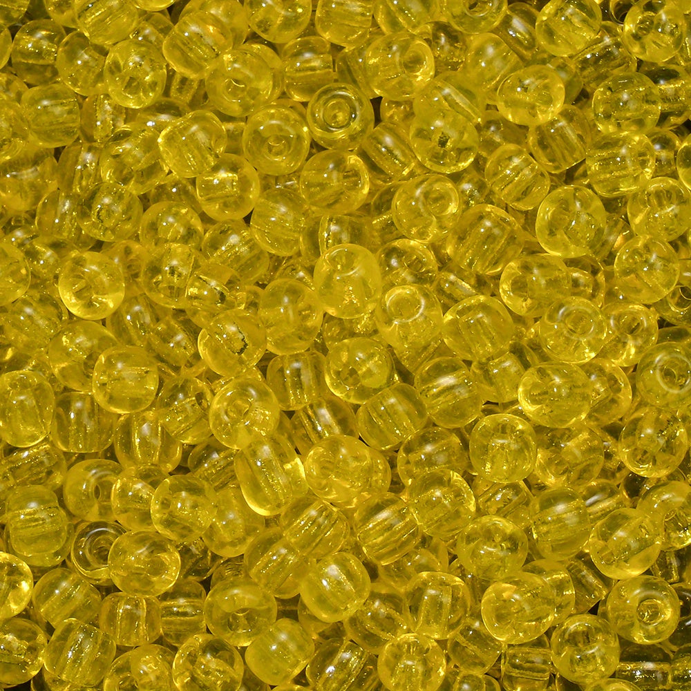 210PCS 4mm Clear Round Glass Spacer Beads