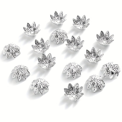Lotus Metal Bead Caps
