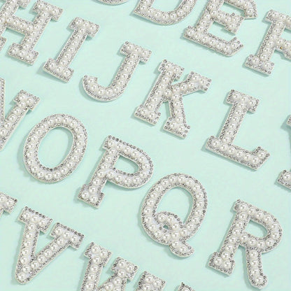Alphabet Flatback Decorative Bead