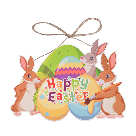 Easter Paper Door Hanging Decorations