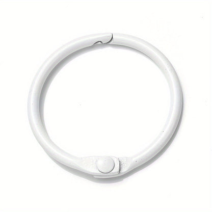 Colorful Alloy O-Ring Spring Clasps