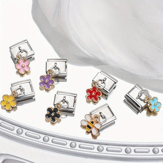 Mini Five-Petal Flower Pendant Module