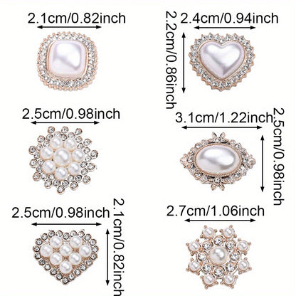 60pcs/box Acrylic Imitation Pearl Flatback Beads