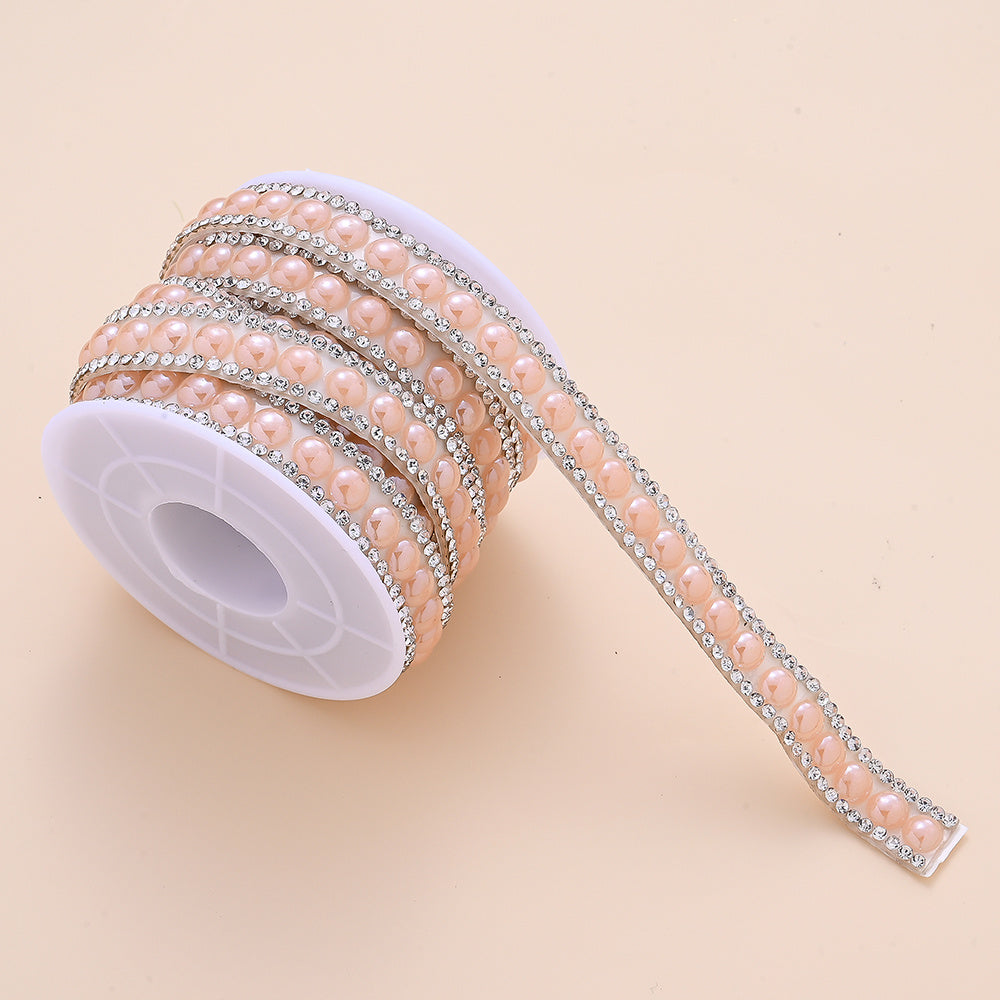 Ceramic Self-Adhesive Rhinestone Sticker Roll