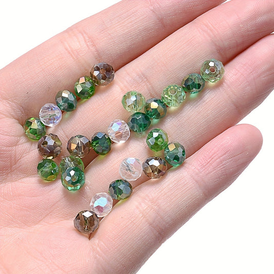 AB Inlaid Faux Crystal Beads