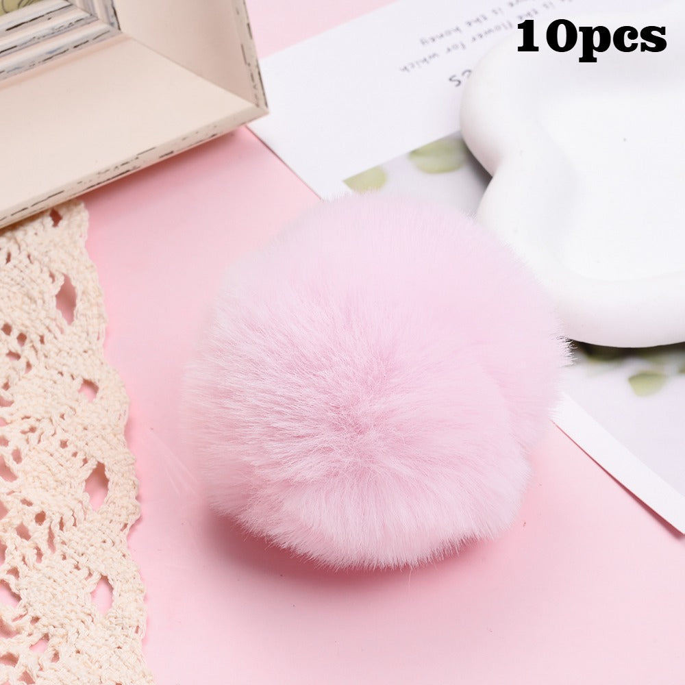 Soft Plush Pom Pom Pendants
