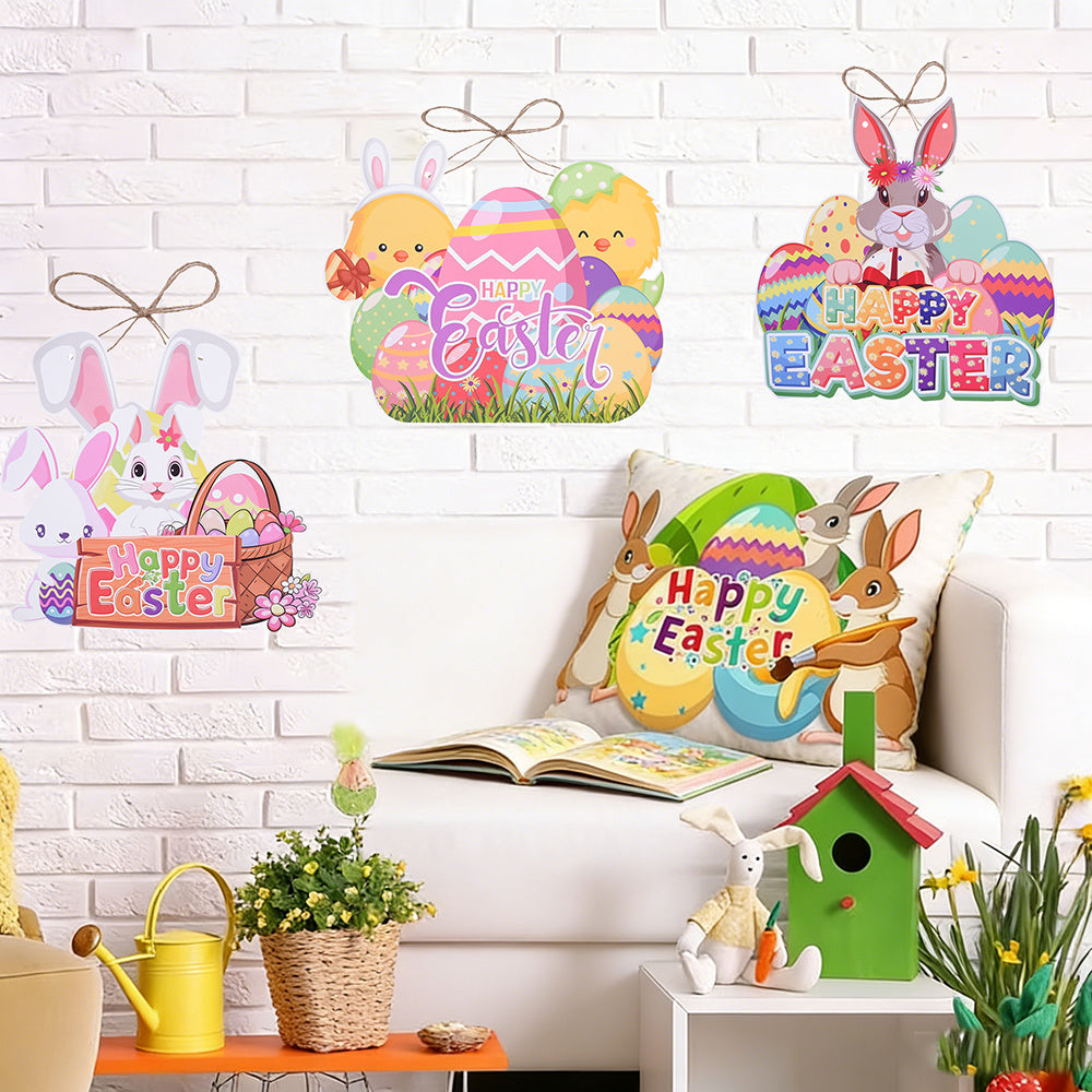 Easter Paper Door Hanging Decorations