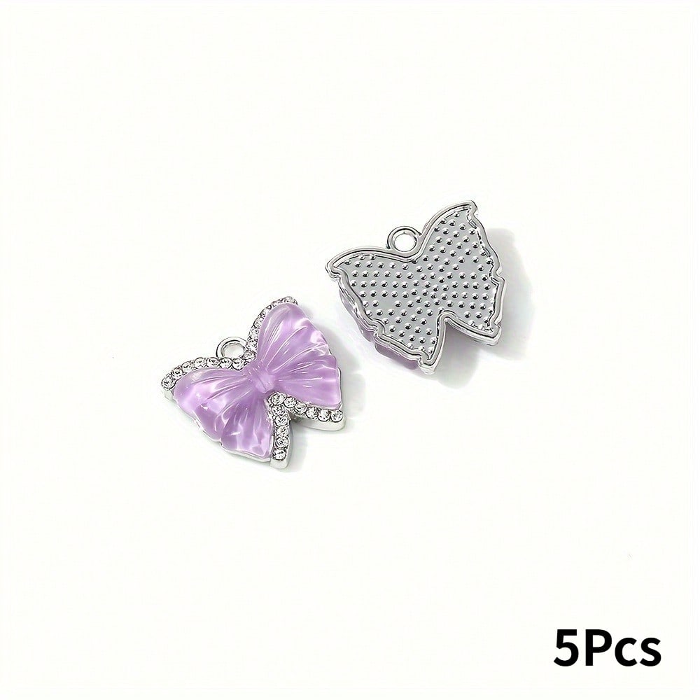 Metal Bowknot Pendants