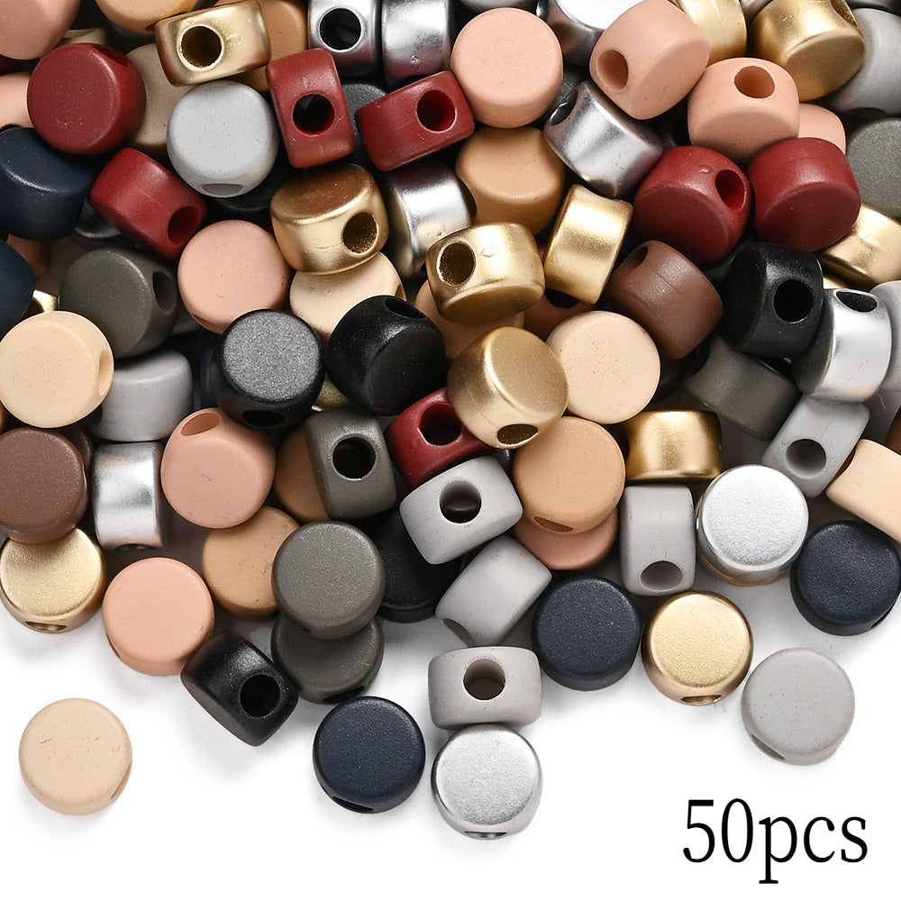 Shiny AB Faceted Glass Beads