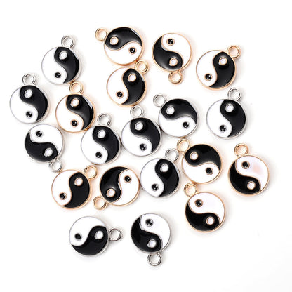 Yin Yang Alloy Pendants