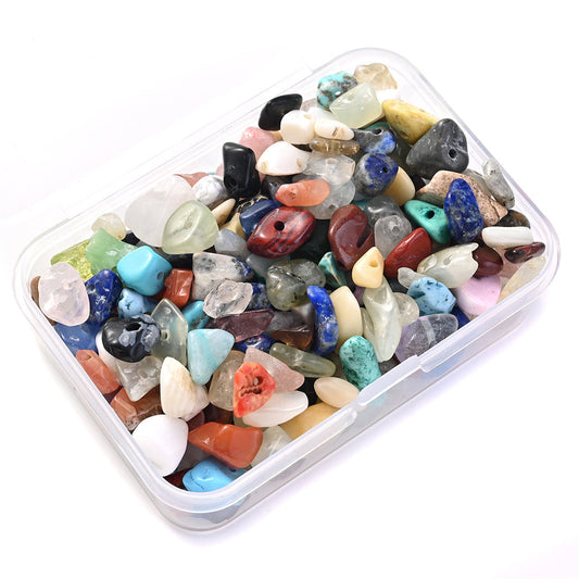 Mixed Color Irregular Stone Beads