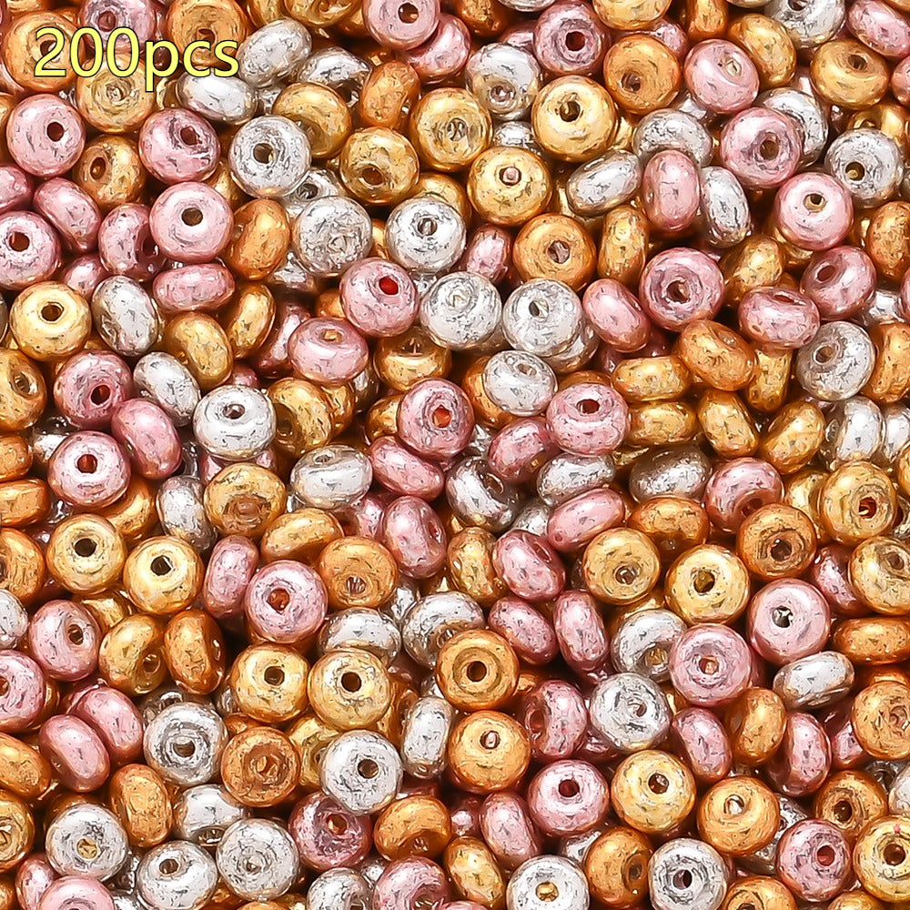 Transparent Alphabet Acrylic Beads
