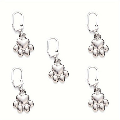 Dog Paw Zipper Slider Puller Set
