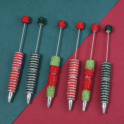Christmas Beadable Ballpoint Pens